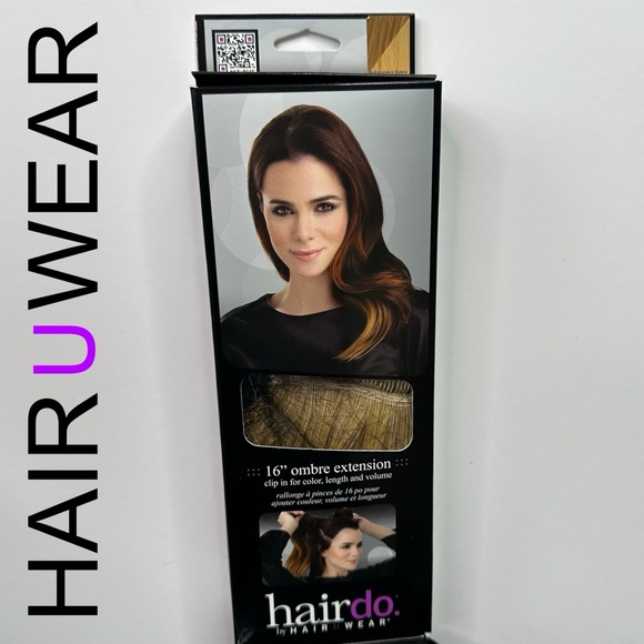 16” Ombré Hair Extension HAIR U WEAR Butterscotch Ombré RO 1625 Clip In - Picture 1 of 8